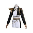 thumbnail image 4 of ZTACE POP Singer Stars Costumes - Rumi Golden Cosplay Full Set, Women Cosplay Outfit Bodysuits, Halloween Fancy Dress Costume - Black, XXL, 4 of 6