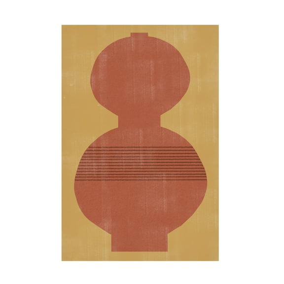 Trademark Fine Art THE MIUUS STUDIO Vase No5 Canvas Wall Art