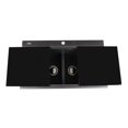 thumbnail image 1 of Nantucket Sinks PR3420PS-BL Prep Station Toprmount Granite Composite Black, 1 of 7