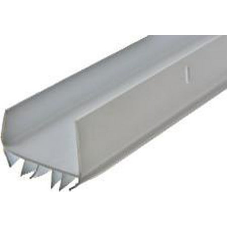 Frost King W79/36H U-Shape Door Bottom, 36 in L x 1-3/4 in W, Vinyl, White