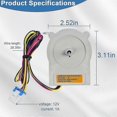 thumbnail image 4 of EAU63923601 -001F-4A Refrigerator Condenser Fan Motor Double Door Fan DC Motor for Refrigerator, 4 of 5