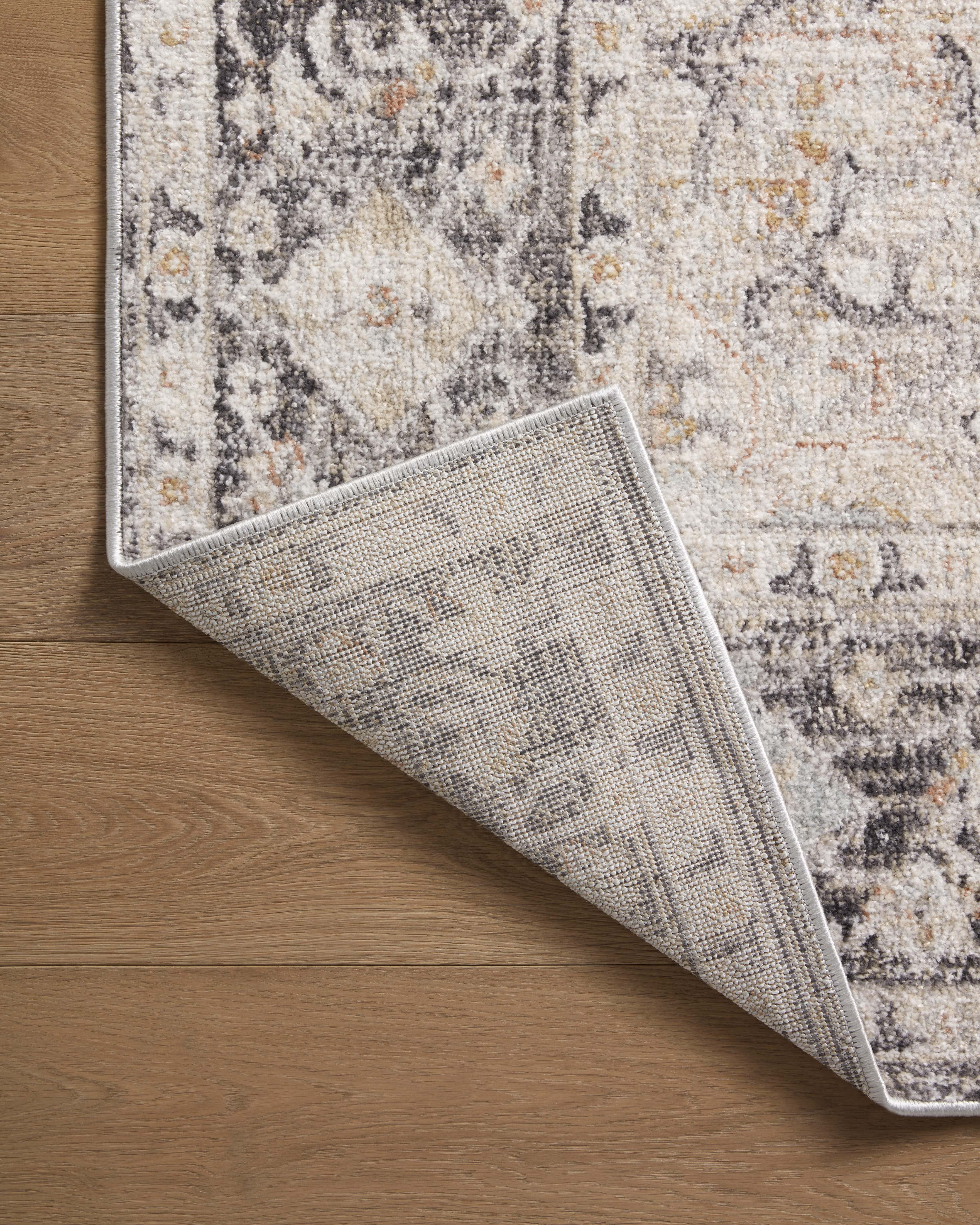 Loloi Monroe Charcoal / Multi 2'-6" x 4'-0" Accent Rug