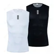 thumbnail image 2 of Capas base para ciclismo Chaleco reflectante Maillot de ciclismo blanco Camiseta interior Chaleco elástico de secado rápido Maillots para bicicleta de carretera, 2 of 5