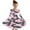 Pink, variant on FamilyThread Girls Summer Camouflage Printed Dress Long Sleeve Dress for Girls Swing Twirly Skater Dresses Casual A Line Dresses For 4-12Y