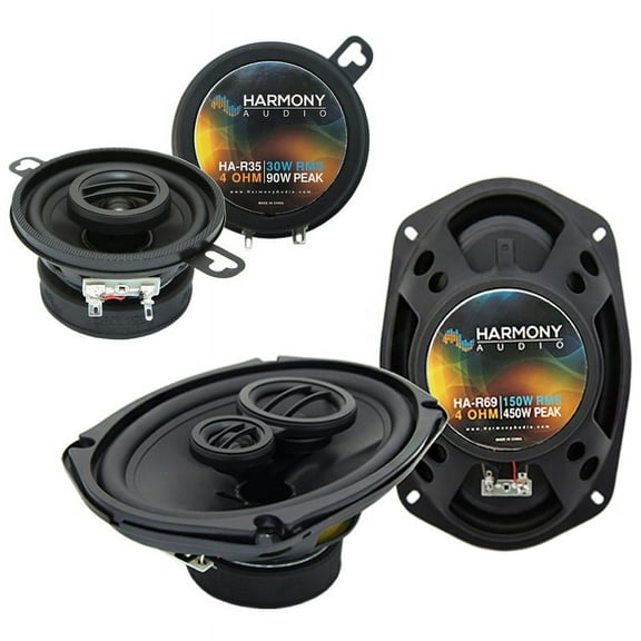 Dodge Mirada 1979-1982 Factory Speaker Upgrade Harmony R35 R69 Package New