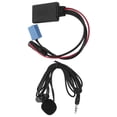 thumbnail image 3 of Car Stereo Microphone, Car Stereo Microphone Mini ISO 8Pin With Wiring Adapter  5.0 For Mobile Phone Tablet MP3, 3 of 8