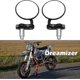 thumbnail image 2 of Round Motorcycle Handlebar End Mirrors 7/8" 22mm, Motorbike Mirror For Street Sport Bikes Cruiser -ys, 2 of 5