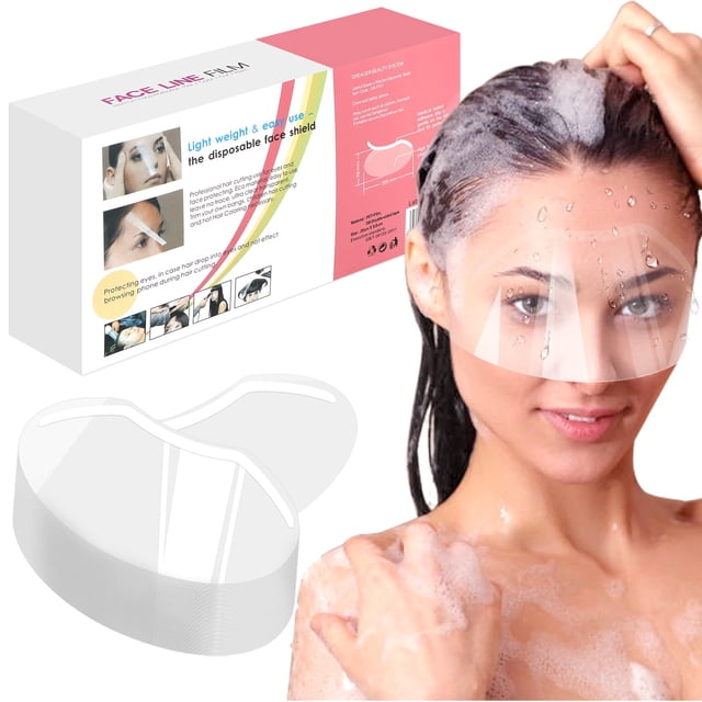 Protectores faciales para ducha EBANKU Microblading, 300 unidades, para adultos