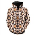 thumbnail image 1 of Sudadera con capucha y cremallera de leopardo con estampado 3D para hombre, moda Harajuku, textura de piel de animal, sudaderas de manga larga, ropa de calle, sudaderas de hip hop, 1 of 6