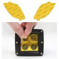thumbnail image 1 of Hyundai Genesis Coupe (09-12) Yellow Fog Light Covers, 1 of 3