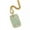 Gold, variant on 14K Gold over Finish Simulated Diamond Bling Iced Out Pave Military Dog Tag Custom Charm Pendant Necklace