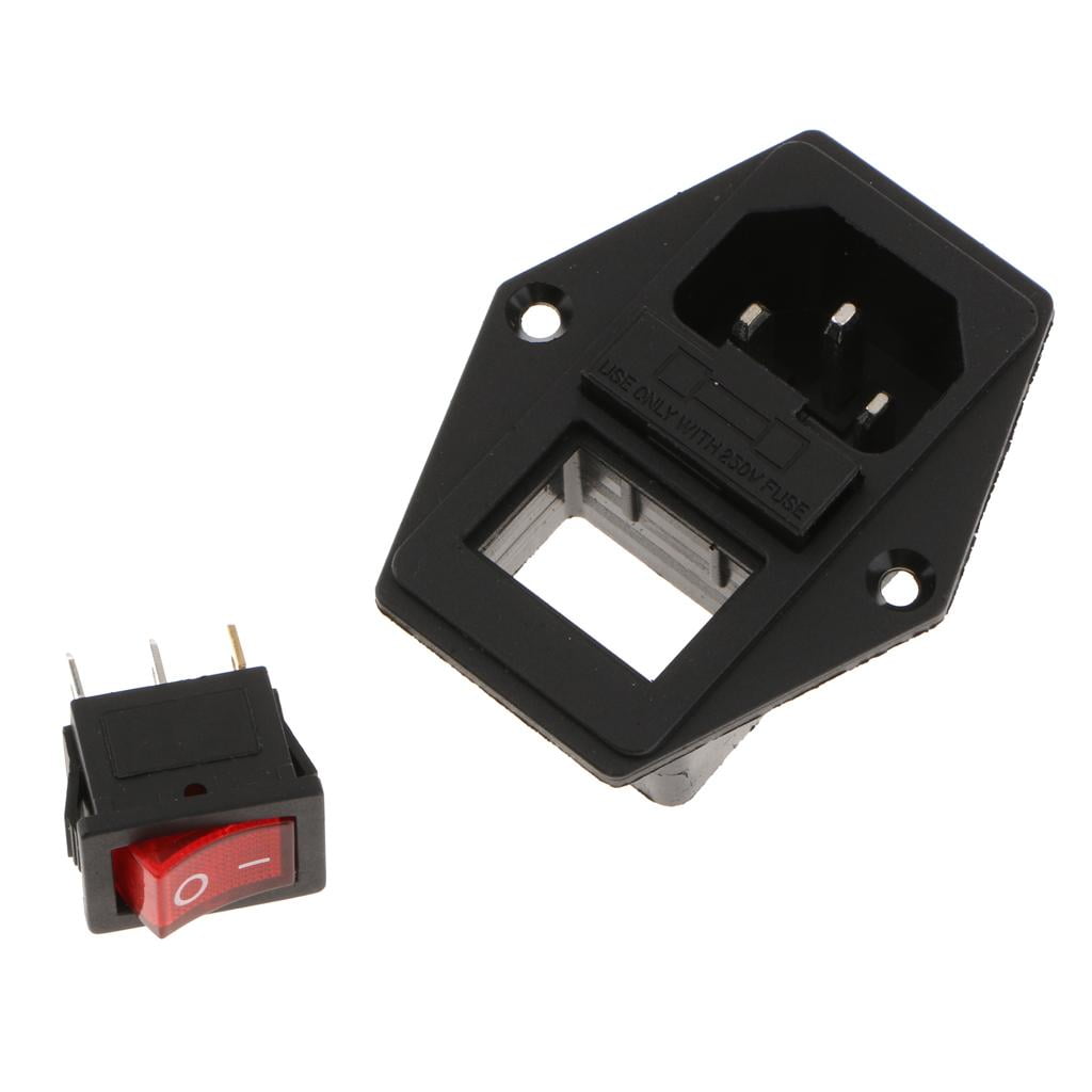 sui　0324 Tachiuwa Inlet Module Switch with Female 16-14 AWG Wiring
