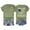 Army Green, variant on Womens Double Sided T-Shirt 4th Of July Crewneck Short Sleeve Loves Jesus And America Too Tee Distressed Flag Printed 250th Anniversary USA Pullover Tops