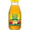 thumbnail image 3 of Mott's 100% Apple Juice, No Sugar Added, 20% Vitamin C, 10 fl oz Glass Bottle, 3 of 8