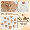 thumbnail image 4 of 1set 21pcs Tapered Cork Stoppers 3 Sizes Wood Wine Bottle Stopper Wooden Tapered Cork Plugs Replacement Corks for DIY Crafts Jars Wine Beer Glass Bottle, 4 of 6
