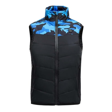 

FRSASU Clearance Infant Unisex Baby Boys Girls Children s Camouflage Vest Electric Heating Usb Cotton Padded Vest