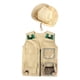 thumbnail image 2 of Kit de explorador para niños, 2 piezas, kit de exploración libre, chaleco y sombrero para niños, acampada, aventura, , senderismo, juguete CUTICAT traje de explorador al aire libre, 2 of 8