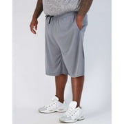 Real Essentials Men's Big & Tall 3-Pack Dry Fit & Mesh Active Athletic Perfomance Shorts (3X-5X)