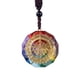 thumbnail image 2 of Collar Colgante de Orgone Geometría de Cristal Natural para Mujeres Tipo normal Hugo Collar con colgante de orgón, 2 of 8