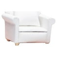 thumbnail image 3 of Single Sofa - Wide Application Single Gift Polyester Application Miniature Single Sofa chequer white, 3 of 7