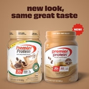 Premier Protein 100% Whey Protein Powder, Café Latte, 30g Protein, 23.9 oz, 1.5lb