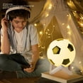 thumbnail image 3 of Soccer Lamp, Decorative Soccer Ball Light Glass RGB 16 Color Dimming  for Christmas Gift, 3 of 7