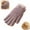 C, variant on Women's Winter Gloves 2-Finger Touch Screen Warm Fleece Lined Knit Gloves Cold Weather Accessories