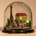 thumbnail image 3 of Casa para niños hecha a mano DIY Fabricación de rompecabezas tridimensional en 3D Tour Caja de música Boutique de juguetes para niñas Regalo crudo, 3 of 6