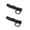 Black-2pcs, variant on BOXIANG Roll Bar Clothing Hanger Hook Kit for Jeep Wrangler CJ YJ LJ TJ JK JKU JL JLU 4XE Gladiator JT Coat Hanging Rope Accessories