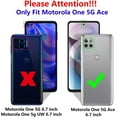 thumbnail image 2 of Grade Drop Impact for Moto One 5G Ace Case Motorola One 5G Ace G 5G Case 360 Metal Rotating Ring Kickstand Holder  Heavy Duty Shockproof Case for One 5G Ace Phone Case (Red), 2 of 17
