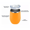 thumbnail image 5 of Vaso Termico Acero Inoxidable Labg 12oz Color Naranja, 5 of 5