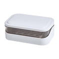 thumbnail image 1 of Plastic Soap Case Soap Holder Dormitory Soap Box Large Soap Dish Toilet Storage, 1 of 4