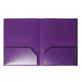 thumbnail image 1 of Pen+Gear Poly Twin Pocket Portfolio, 1 of 1