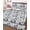 Black White, variant on Twin XL Quilt Bedding Set, Tiger Leopard Reversible Summer Quilt 3 Pieces, Grey Rustic Forest Trees Farmhouse Animals Lightweight Bedspreads Coverlets with 2 Pillow Shams for All Seasons