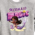 thumbnail image 3 of Santiago of The Sea - Mermaid Magic - Toddler And Youth Crewneck Fleece Sweatshirt, 3 of 5