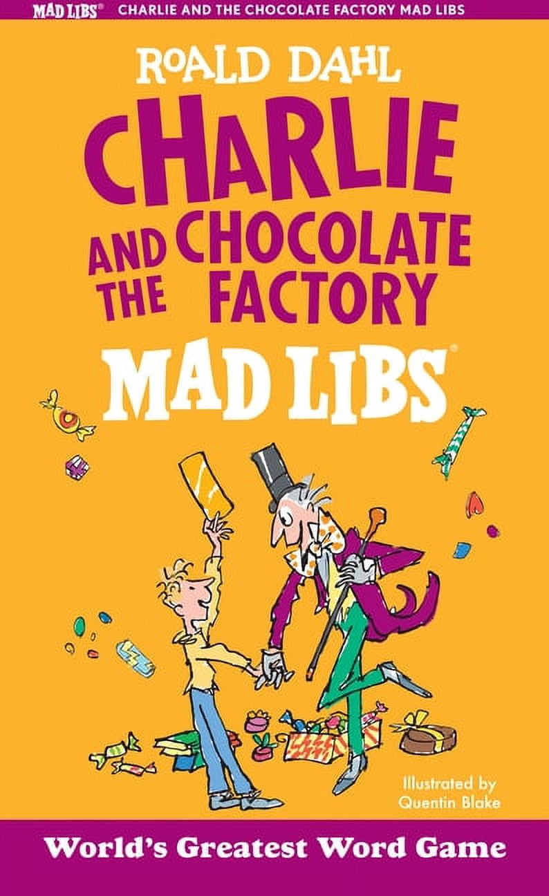Roald Dahl, Book Set, 4-Books in Box, Charlie and Willy Wonka