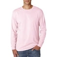 thumbnail image 2 of Jerzees T-Shirt à Manches Longues pour Hommes DRI-POWER Active, TG, Rose Classique, 2 of 7