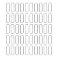 thumbnail image 3 of Bags Buckles, 5 Sizes Available Enough 50 Pieces Metal Rings  For Bag Decoration For DIY Belt For Clothing Accessories, 3 of 8