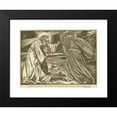 thumbnail image 2 of George Woolliscroft Rhead 24x19 Black Modern Framed Museum Art Print Titled - That Man that Overtook You, was Moses. He Spareth None, Neither Knoweth He How to Shew Mercy to Those that Trans, 2 of 5