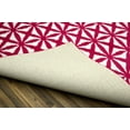 thumbnail image 3 of Mainstays Bright Eyed Suzy Polypropylene Pink/White Indoor Area Rug, 5' x 7', 3 of 6