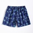 thumbnail image 4 of Aayomet Mens Swimming Trunks With Compression Liner Triangle Mesh Quick Dried Outdoor Summer Beach Pants (Blue, S), 4 of 5