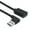 0.3m Bend right, variant on Tizuqe 5Gbps USB3.0 Extension Cable Right/Left Angled Male to Female 90 Degree Adapter Cord for Desktop Laptop and More