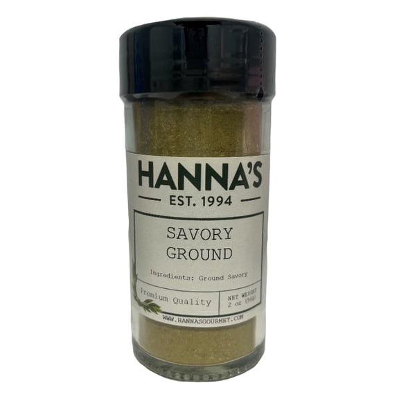 Hanna's Savory Ground, 4 fl oz Glass Jar