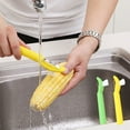 thumbnail image 3 of Corn Peeler with Cleaning Brush,Quickly Removes Corn Kernels from Corn Cob,Corn Cob Stripper Tool,Fast Corn Cob Separator,Corn Planer,Corn Thresher,Corn Stripper,Corn on the Cob Remover Tool, 3 of 9