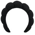 thumbnail image 3 of Diadema de Esponja Accesorios para El Cabello Desmaquillado Lavado de Cara 2x Verde negro BLESIY Diademas de esponja de maquillaje, 3 of 5