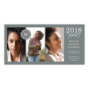 Fancy Filigree Graduation Announcement
