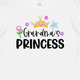 thumbnail image 4 of Inktastic Grandma's Princess Crown and Flowers Girls Baby T-Shirt, 4 of 5