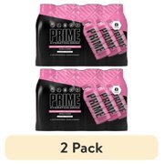 (2 pack) Prime Hydration Sports Drink, Strawberry Watermelon, 16.9 fl oz, 8 Pack, Bottles