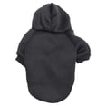 thumbnail image 2 of Winter Dog Hoodie Sweatshirts with Pockets Warm Dog Clothes for Small Dogs Chihuahua Coat Clothing Puppy Cat Custume S, Black, 2 of 9