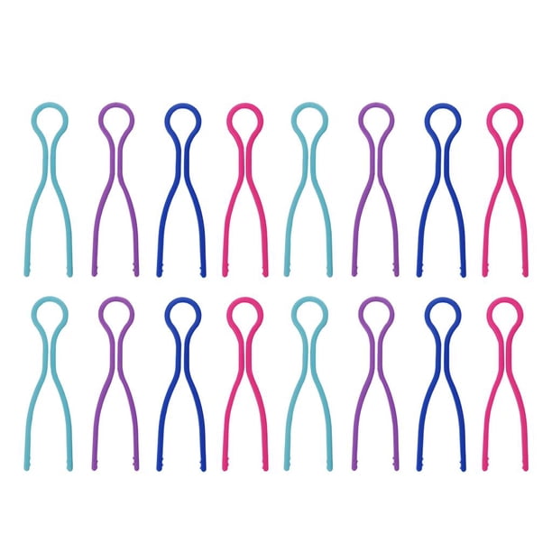 Soportes De Bobina De Silicona De , 48 Piezas Accesorios De Máquinas De Coser Para La Organización De Carrete De , 68 Mm Hugo Clips de silicona de la bobina